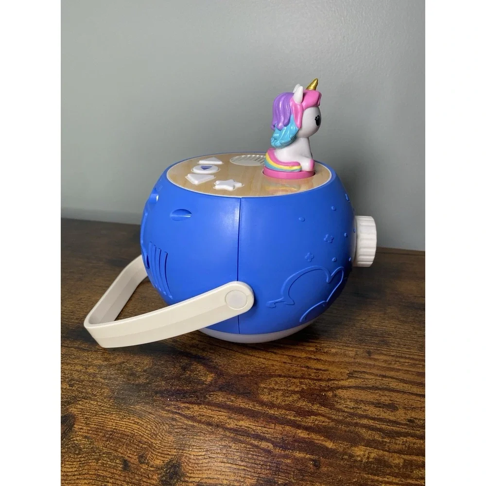 LUNA STORYTIME Kids Book Travel Projector Unicorn Character